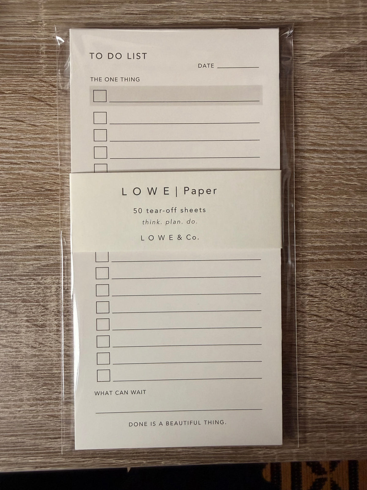 L O W E | List