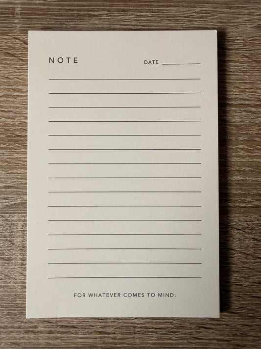 L O W E | Note